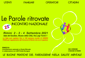 21° incontro nazionale Le Parole Ritrovate